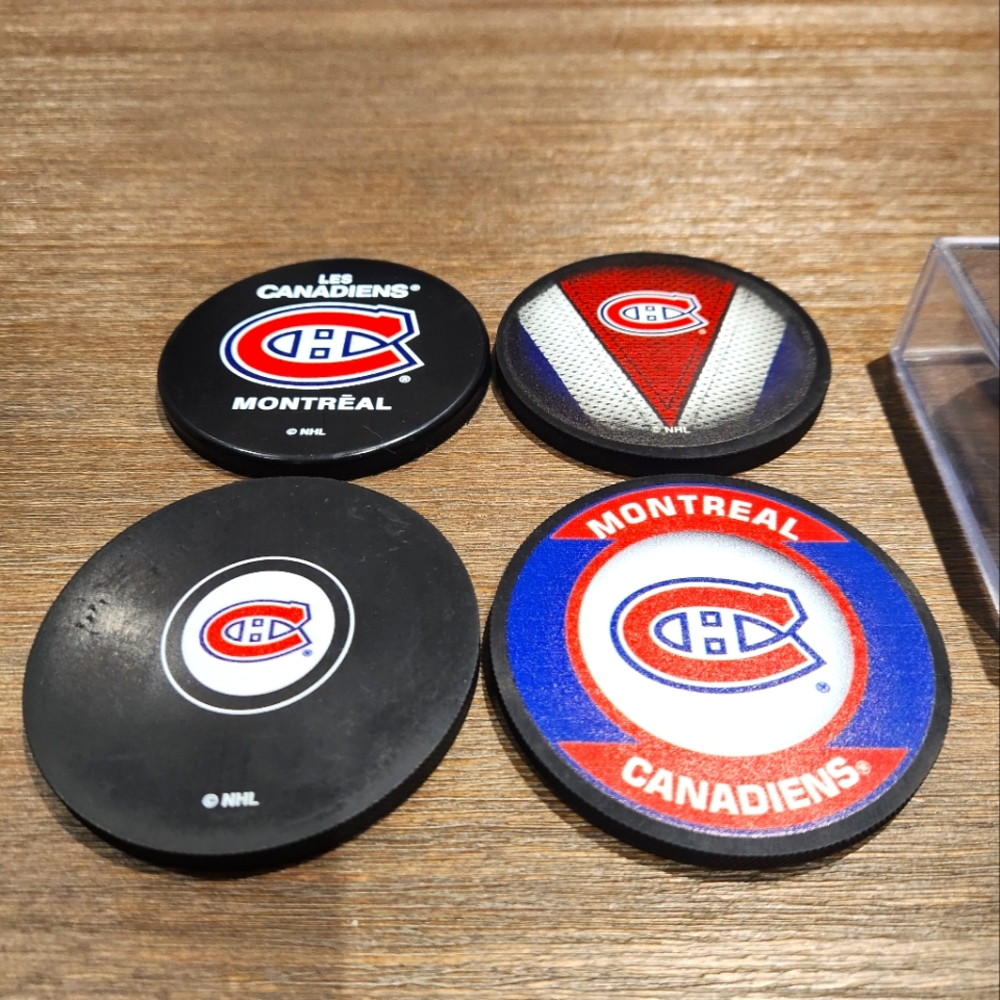 Montreal Canadiens coaster set - Picture 3 of 3
